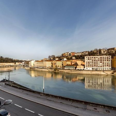 Loft Mezzanine Vue Incroyable Saone Lejlighed Lyon Eksteriør billede